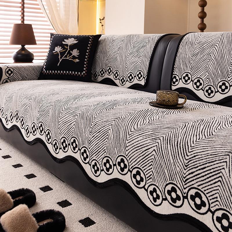 Neues Spezialgeformtes Sofakissen, Universell für alle Jahreszeiten, Rutschfestes Sitzkissen, Einfacher und hochwertiger Sofabezug, Stoffhandtuch