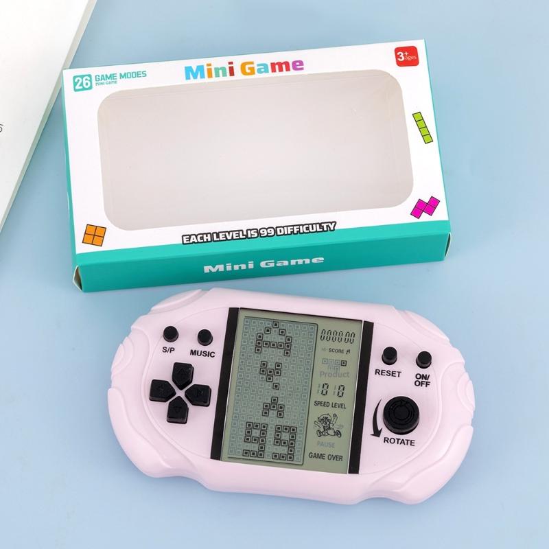 Portable Classic Handheld Game Players Puzzle Nostalgic Game Console Children Educational Electronic Toys