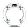 Baolan Round Smart Glass Body Scale - Electronic Health Weight Scale for Adults