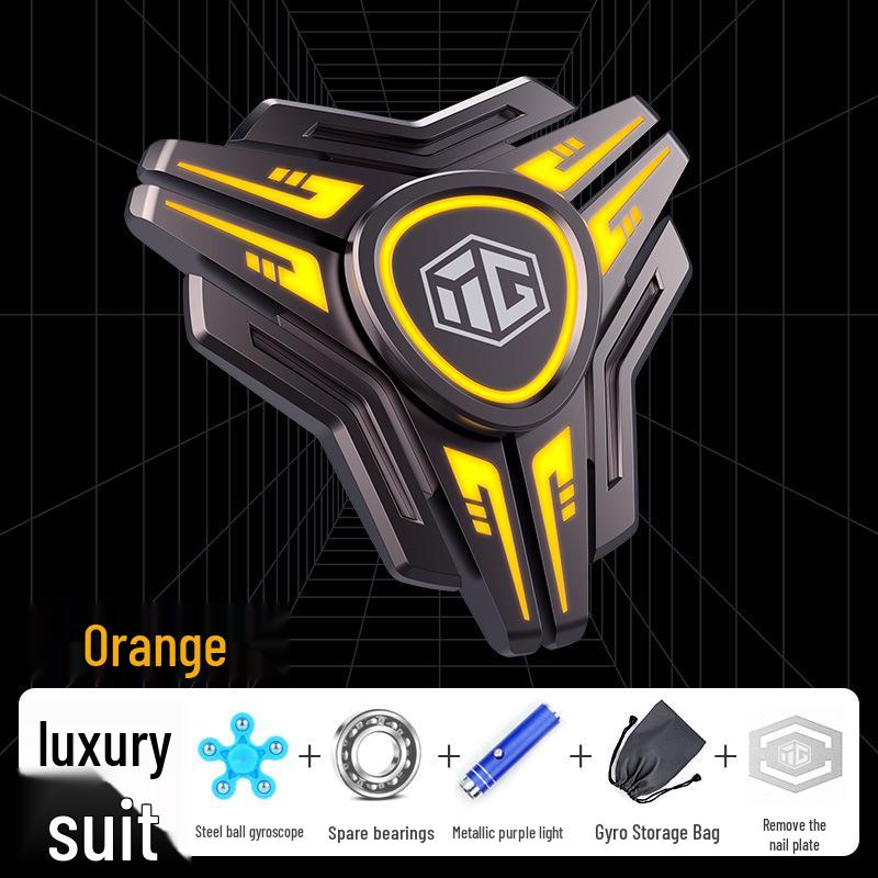 

Игрушка-спиннер Yijue Luminous Night Light - Декомпрессионный спиннер для детей Metal Spinning Top