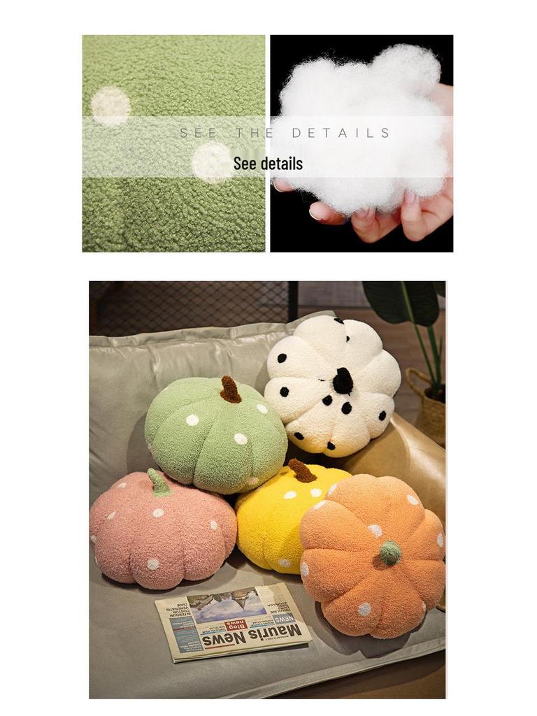 Halloween Pumpkin Throw Pillow - Creative Sofa Cushion for Living Room, Car, Bedside, and Bay Window Decor; Waist Support and Backrest.