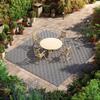 Interlocking Drainage Mats, 310 X 310 Mm, Modular Garage Flooring Tiles, Non-Slip PP Drainage Floor Tiles, Self-Draining, Easy Installation, for
