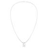 Fashion Series Solid Design Steel Necklace Men Necklaces Silver 35100019