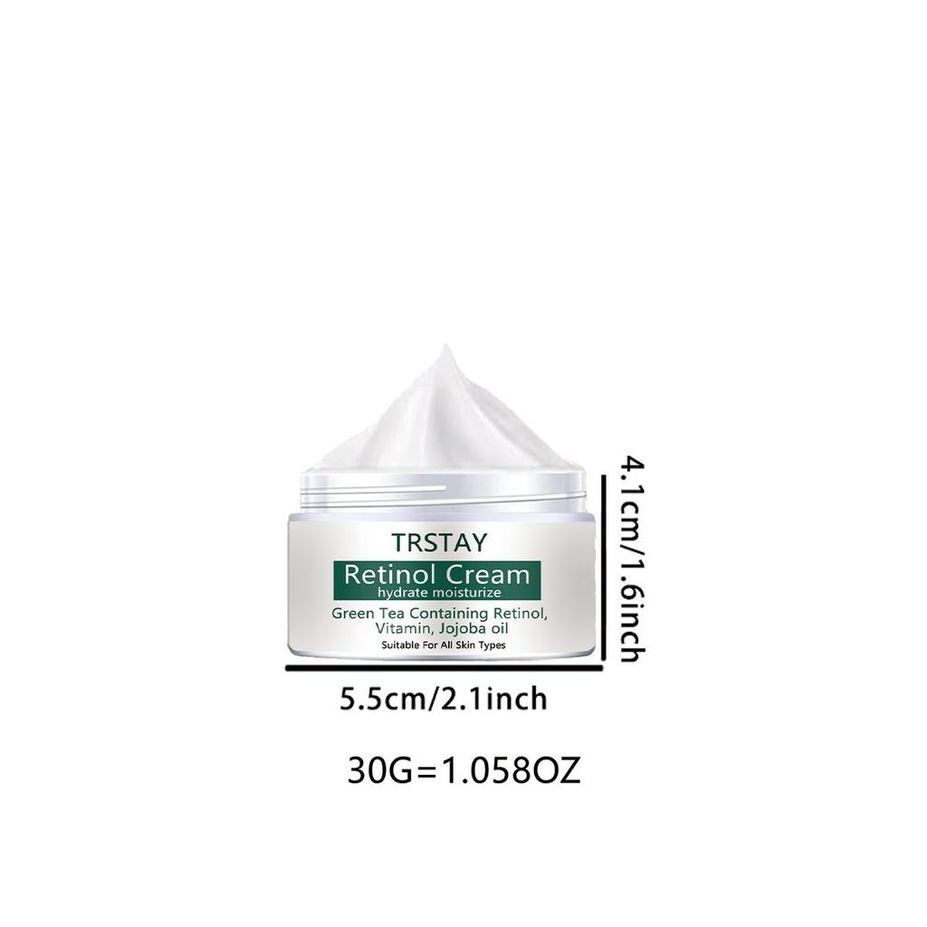 Retinolový hydratační krém, vyhlazuje vrásky, redukuje jemné linky, hydratuje a hydratuje, vyživuje pokožku a zlepšuje poškozenou pokožku