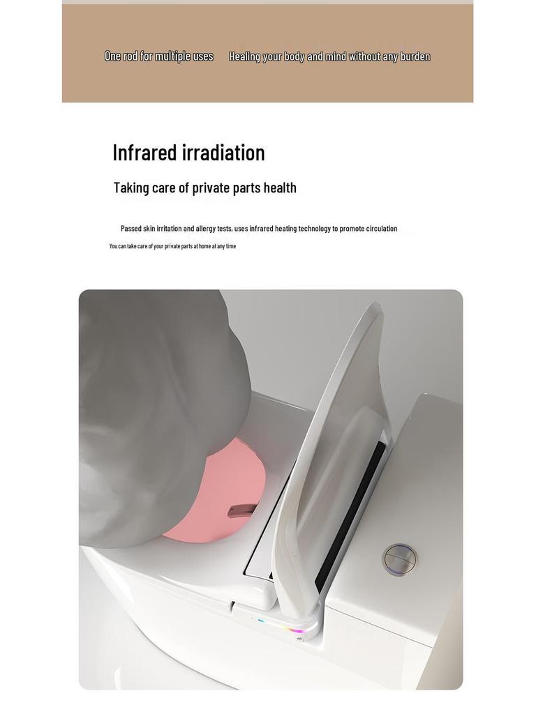 Smart Water-Heated Toilet Seat with Auto Flip Lid for Hotel & Home