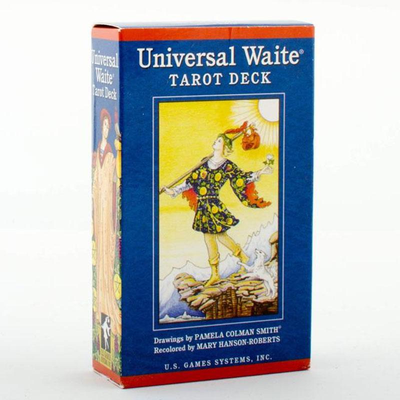 Universal Waite Tarot Deck Leisure Party Table Game Fortune-telling Prophecy Oracle Cards
