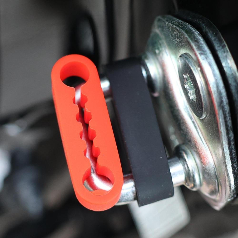 Silicone Auto Door Lock Buckle Damping Pads Shock Absorber Cushion Anti Rattle Soundproof Gaskets Universal Vehicle Protector