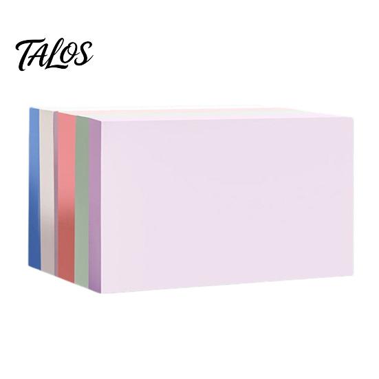 Memo Note Pad Solid Color Self-Stick Note, Square Rectangle Self-adhesive Pad, Super To-do List Notes Sticking Power Post Stickies, Office School Small