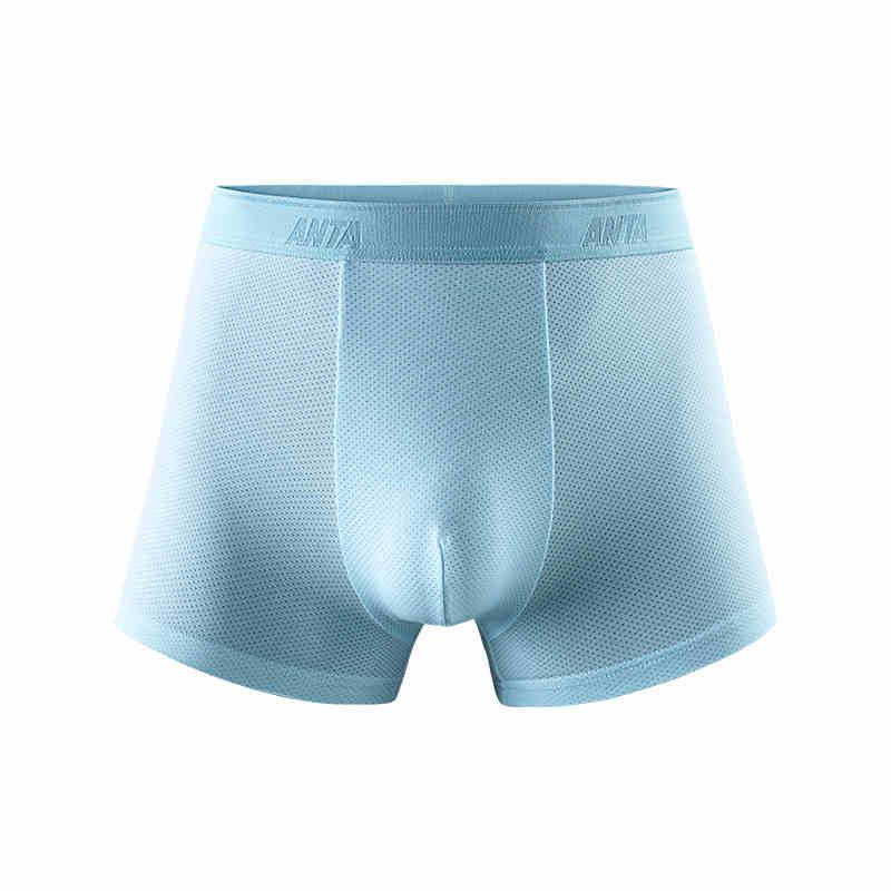 

Anta Comfortable Breathable Solid Color Casual Sports Underwear Men underwear Light-Ice-Blue 192528978-3 3XL