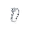 Redleaf Fashion Jewelry 18K 24K Gold Men Women Minimalist 925 Sterling Silver Ring Gold Plated Ring