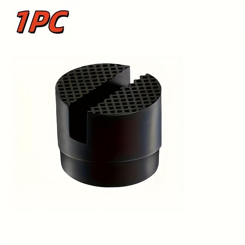 The Vehicle Lift Holds The Rubber Pad universal cylindrical rubber support pad, car protective rubber shock absorber block чёрный