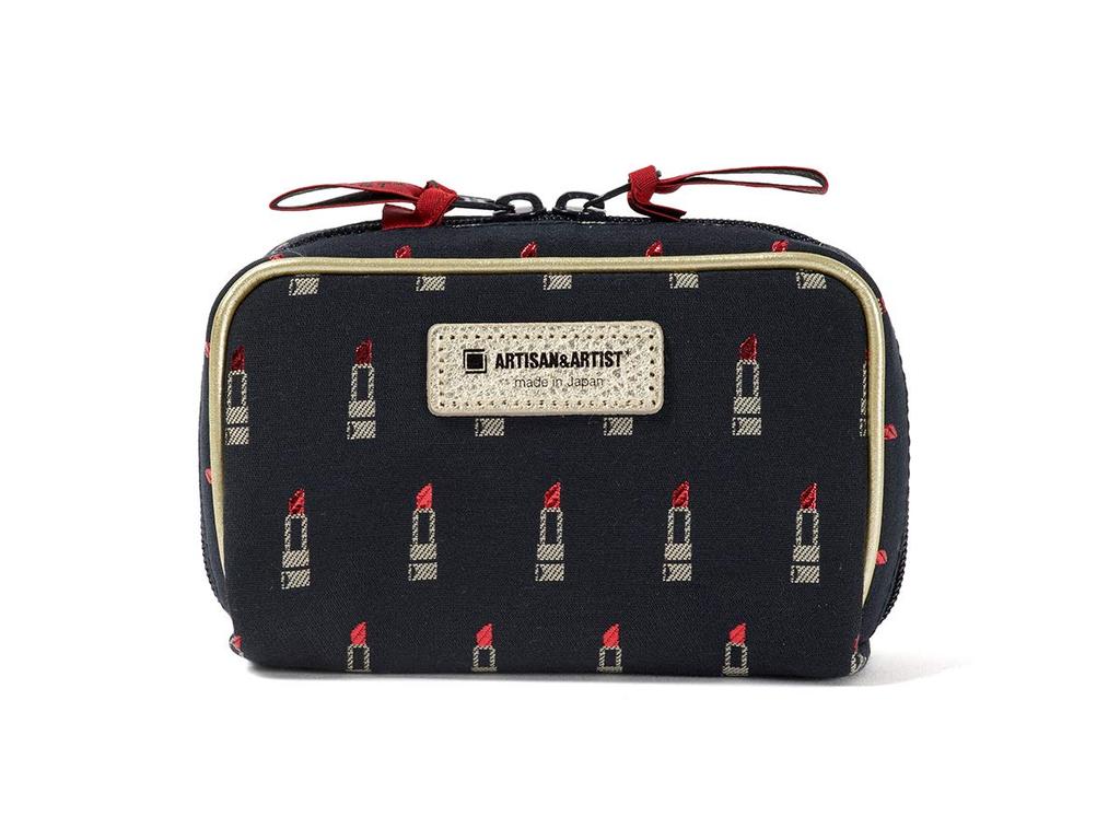 Artisan & Artist Micro Multi-Use Pouch <Valiant Rouge> XOP-LI646 Black