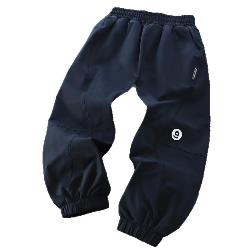 2025 Kids' Winter Double-Layer Thickened Polar Fleece Sweatpants - Boys & Girls Warm Work Pants