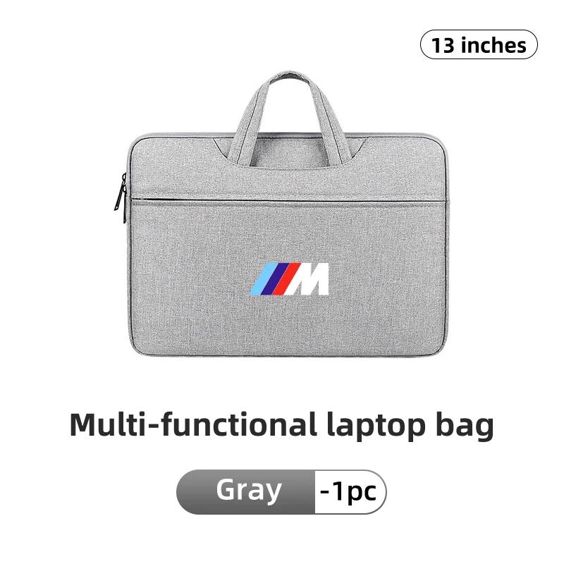 

2025 Hot Car Logo 13 Inch Laptop Shoulder Bag Carrying Notebook Case For BMW X1 X2 X3 X4 X5 X6 X7 G20 G30 6GT E46 E90 E60 F10 E3