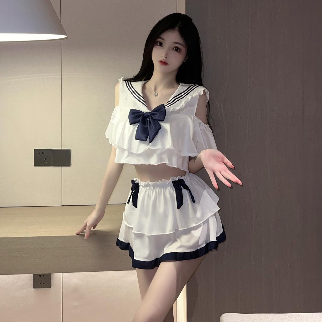Sex Maid Cosplay Lingerie Sexy Nurse Stewardess Maid Three Points Secretary Student Sailor Uniform Sexy Costume Exotic Apparel