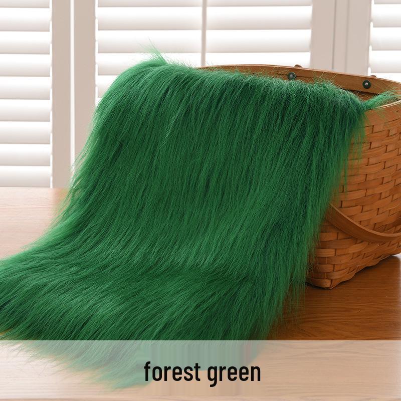 12cm Long Pile Faux Fur Fabric for Cosplay and Fursuit Toys