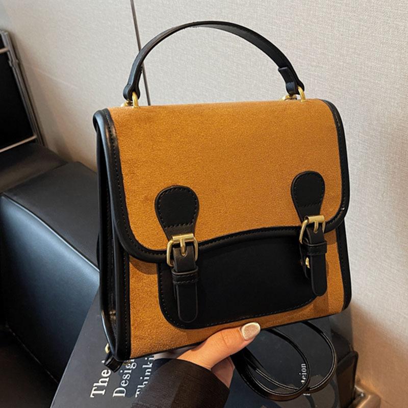 Frosted retro backpack women's fashion niche design student schoolbag trend lightweight travel backpack