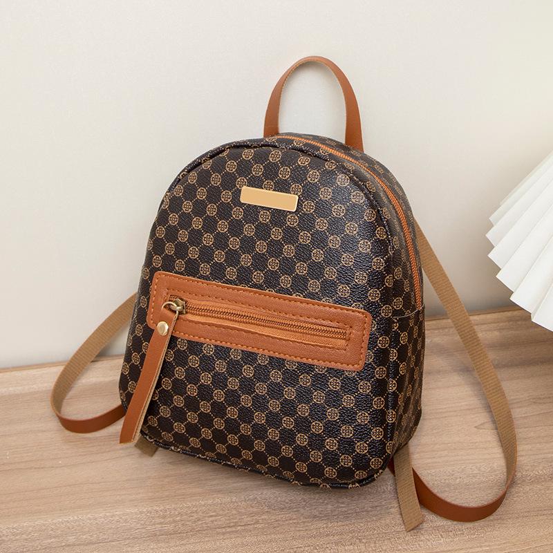 2024 Trendy Women's Backpack: Polka Dot & Sequin Design