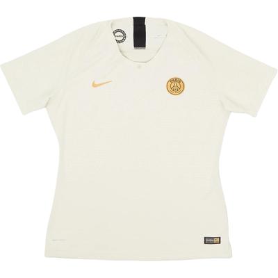 Nike Paris Saint-Germain 2018-19 Vaporknit Sports Comfortable Breathable Short Sleeve Football Jersey Women Tops Beige 915139-072