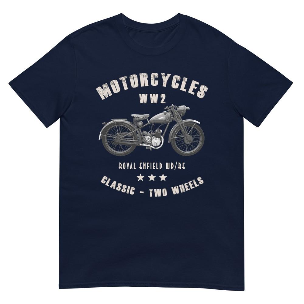 Royal Enfield Wdre Classic Motorcycle Ww2 Tshirt S