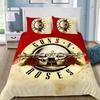 Exquisite Bedding Set Rock Band G-Guns N R-Roses Bedroom Decoration Duvet Cover Pillowcase Twin Full Queen Size Gift