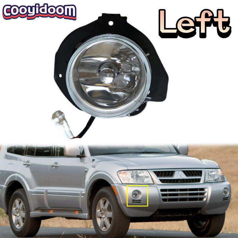 Left Front Bumper Fog Lamp With Bulb For Mitsubishi Montero 2003-2006