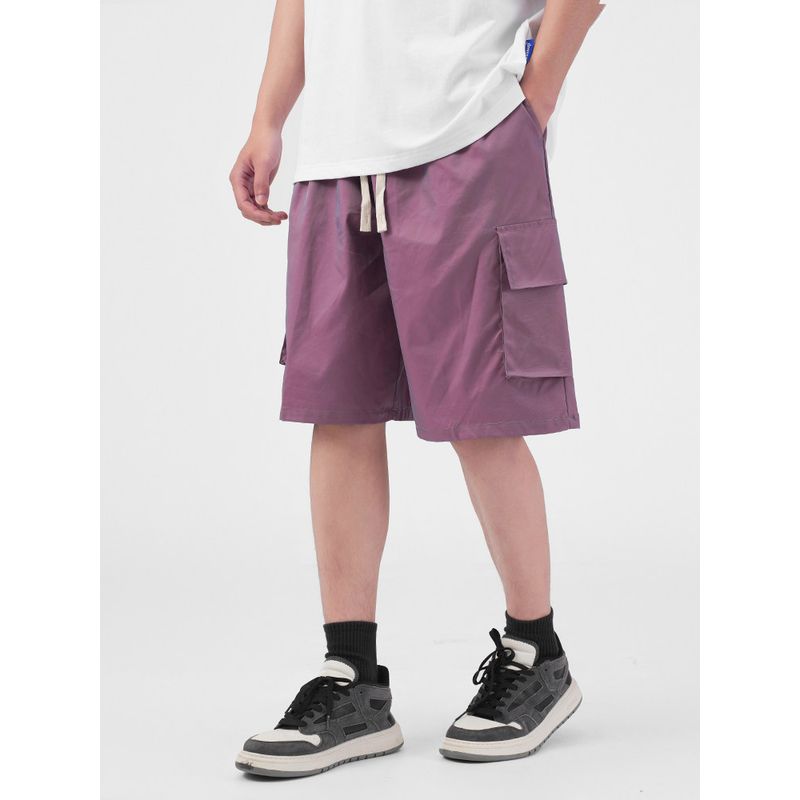 Wassup Heods Trendy Brand Large Pocket Cargo Shorts Men's Summer American Style Loose Sports Straight-Leg Five-Point Casual Pants