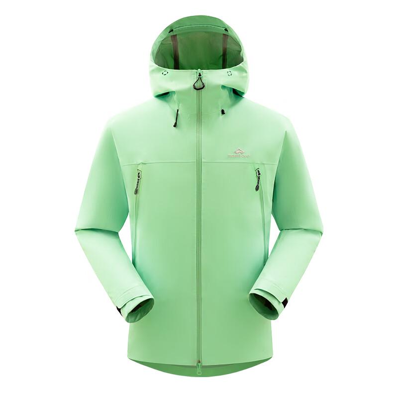 Tuoluzhe Men's Hard Shell Outdoor Windproof Waterproof Hiking Jacket XHW301100L