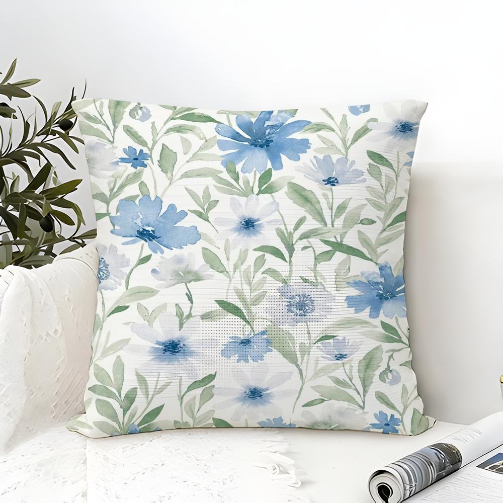 

Fresh Beautiful Floral Pattern Pillow Case linen pillow case sofa home decor cushion cover cushion cove 30X30cm