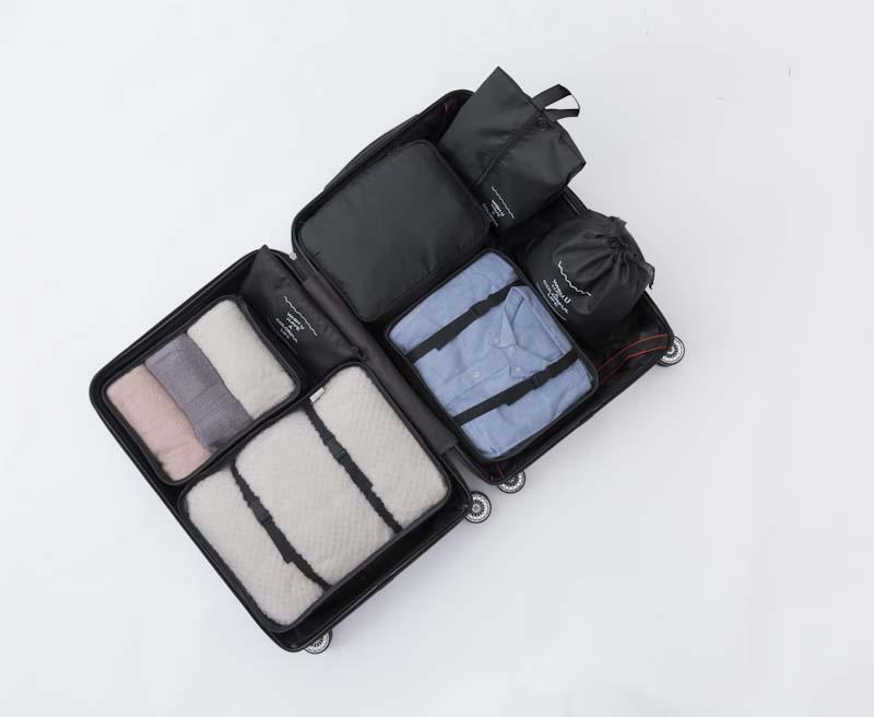 

Travel Waterproof Bag Set: 8-Piece Suitcase Organizer & Business Trip 7-Piece Storage - Popular Cross-Border Seller