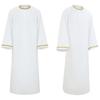 Good Omens Aziraphale Costume With Clergy Robe For Halloween Cosplay And Stage Performance