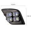 Fog Light Auto LED Daytime Running Light For Toyota Hilux Revo   Car Driving Bumper With Yellow Turn Signal