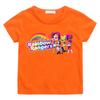 Rainbow Rangers Cartoon Cotton T-shirts Funny Cute Baby Girls Clothes Summer Short Sleeve Children T Shirt New Sweet Design Tops