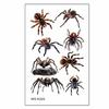 Waterproof Spider Tattoo Realistic Halloween Face Tattoo Body Art Body Tattoo Stickers  Face Makeup