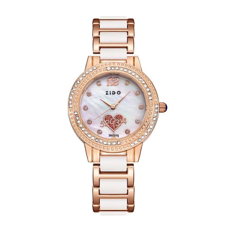 Orologio da Donna in Quarzo Ceramico Sintetico - Design di Nicchia di Alta Gamma