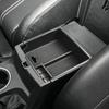 Center Console Organizer Compatible With Ford Ranger      XL XLT Lariat Accessories, Armrest Storage Box Secondary Ert Tray, Black