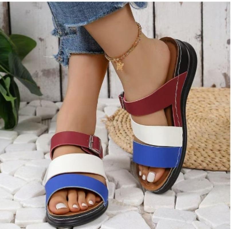 Fashion Women Slippers 2025 Summer Trend Platform Shoes Home Wedge Slippers Casual New Comfortable Sandals Slides Women Zapatos De Mujer