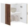 "Lucca" Kitchen Wall Cabinet Old Wood Glued Wood