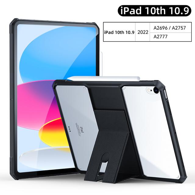 

Прозрачный чехол для планшета iPad Pro 11 2022 2020 Air 4/5 10,9 10th 10,2 7/8/9 9,7 5/6 mini 4 5 6 ультратонкий чехол с подставкой