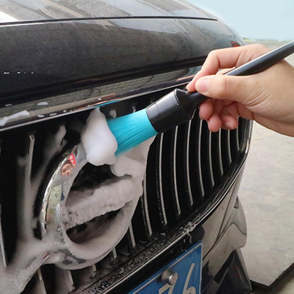 Super Soft Detail Brush Car Interior Cleaning Brush Car Dashboard Dusting Brush with Synthetic Bristles Car Cleaning Brush