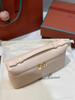 LP19 Złoty Lunchbox Torba Crossbody - Modna Jesień/Zima 2025 Torba na Ramię w Stylu Hong Kongu