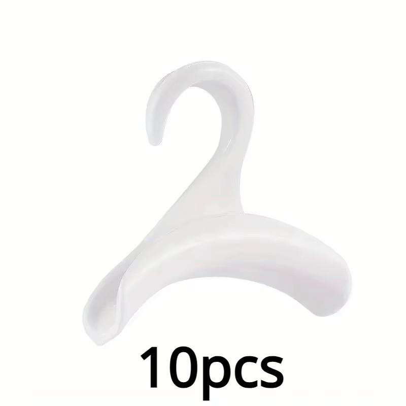 10pcs Widen Multipurpose Hangers Connection Hook Space Saving Hat Silk Scarf Shawls Handbag Hanging Rack Wardrobe Organizer
