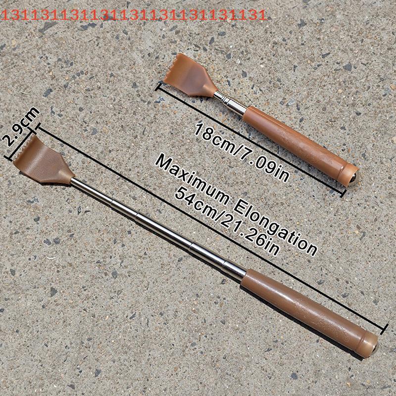 Rückenkratzer Ausziehbar Edelstahl Teleskopischer Kratz-Massagegerät Ausziehbar Teleskopisch Anti-Juckreiz Werkzeug Entspannen Rückenkralle