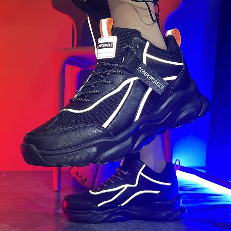 High Top Men Sports Running Shoes Outdoor Walking Soft Casual Sneakers Designer Mesh Sneaker Men's Tennis Masculina