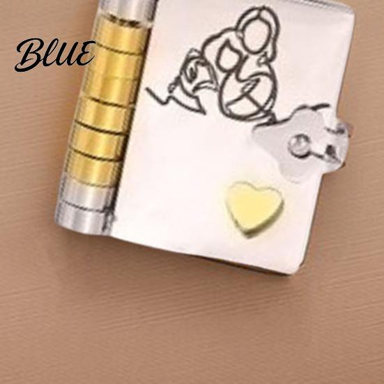 Meaningful Jewelry Gift Book Charm Necklace To My Granddaughter Openable