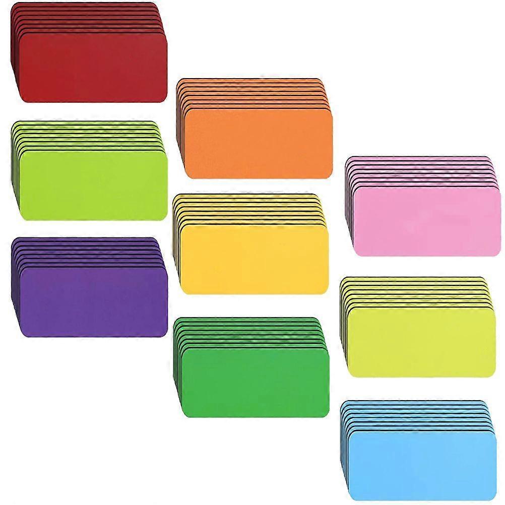54Pcs School Dry Erase Labels Magnetic Name Plate Tags Writable Magnet Tags School Supply