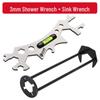 Multi-Functional Bathroom Wrench for Shower Installation