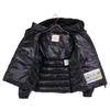 Moncler BADYFUR Shiny Nylon Short Down Jacket Jacket 0 blackUsed