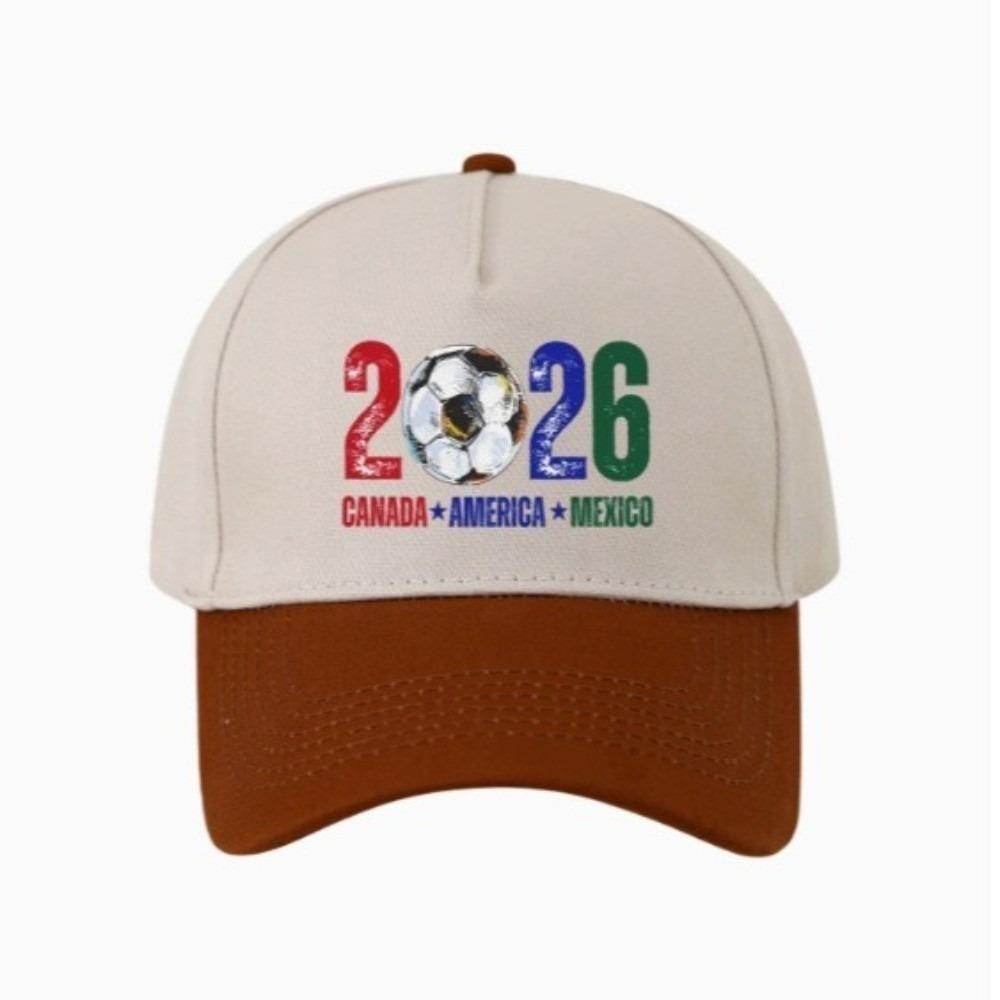 

Color-Blocked Soccer Baseball Cap Soft Brim Running Sun Caps Fashion Breathable Peaked Cap Outdoor