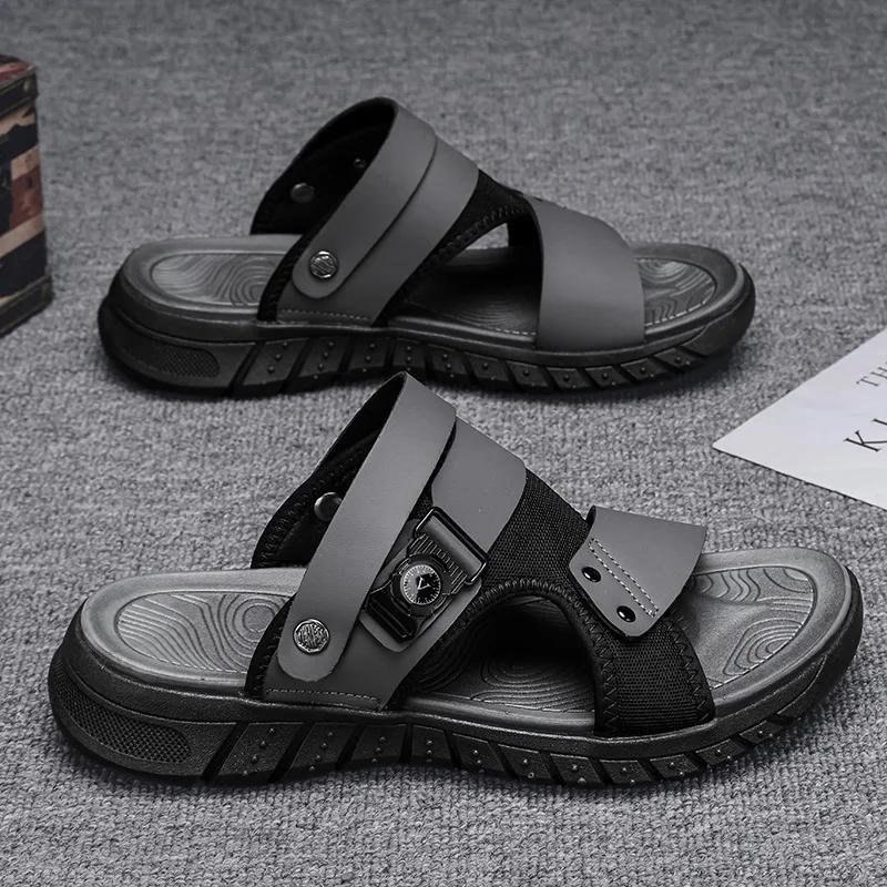Outdoor Sandals for Men Summer Wear 2024 New Fashion Sports Mountaineering Travel Non-slip Breathable Sandals for Men